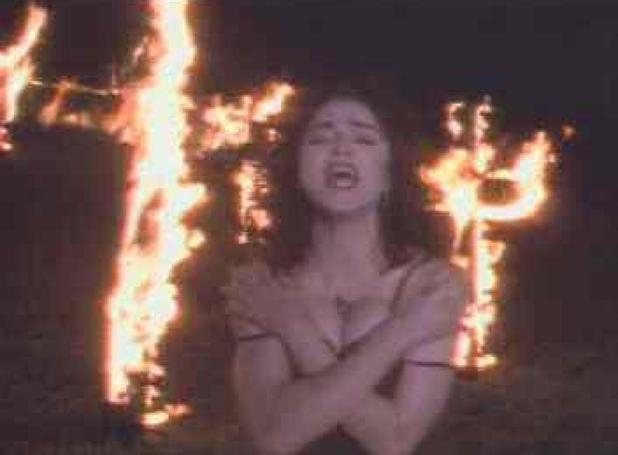 'Like A Prayer' video still