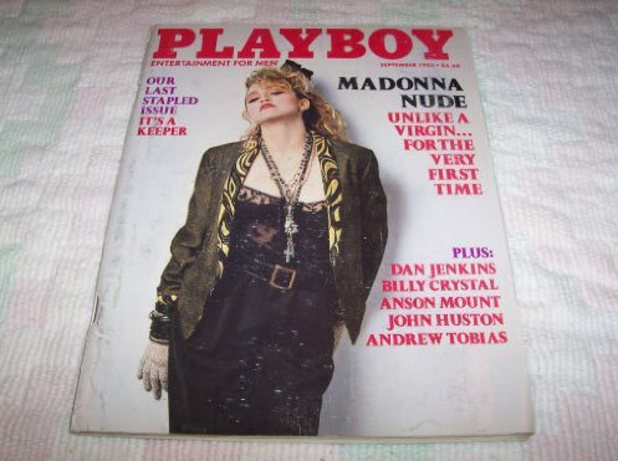 Madonna in Playboy 1985
