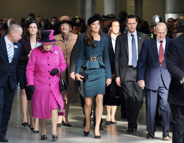 Kate Middleton, The Queen and Prince Philip
