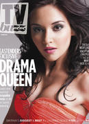 Jacqueline Jossa on the cover of TV Buzz