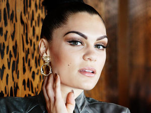 Jessie J photo shoot at The Loft