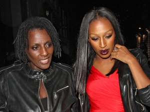 Melissa Bell and Alexandra Burke
Alexandra Burke leaving Nobu Berkeley with her mother, before jumping into a taxi with a male companion
London