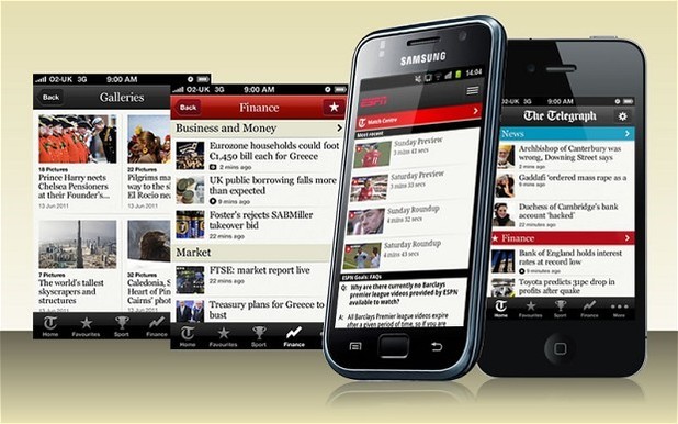 'The Daily Telegraph' app