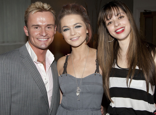 Hannah Spearritt, Jon Lee and Tina Barrett