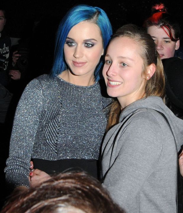 Katy Perry spends time with British fans after 'Let's Dance' gig