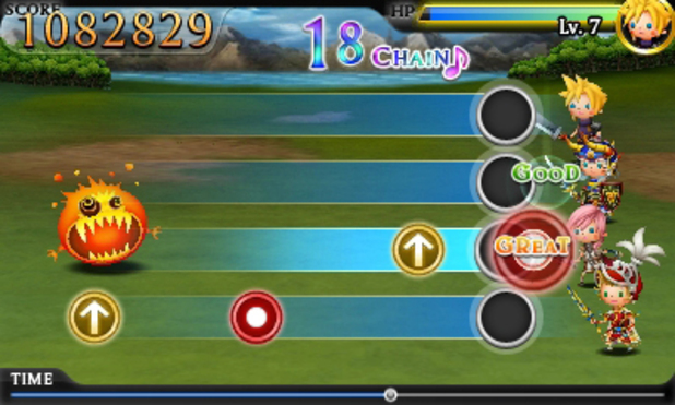 'Theatrhythm Final Fantasy' screenshot