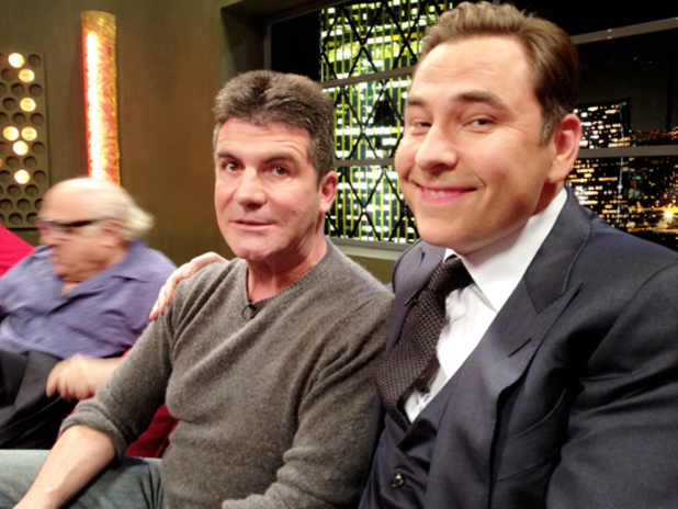 Simon Cowell, David Walliams
