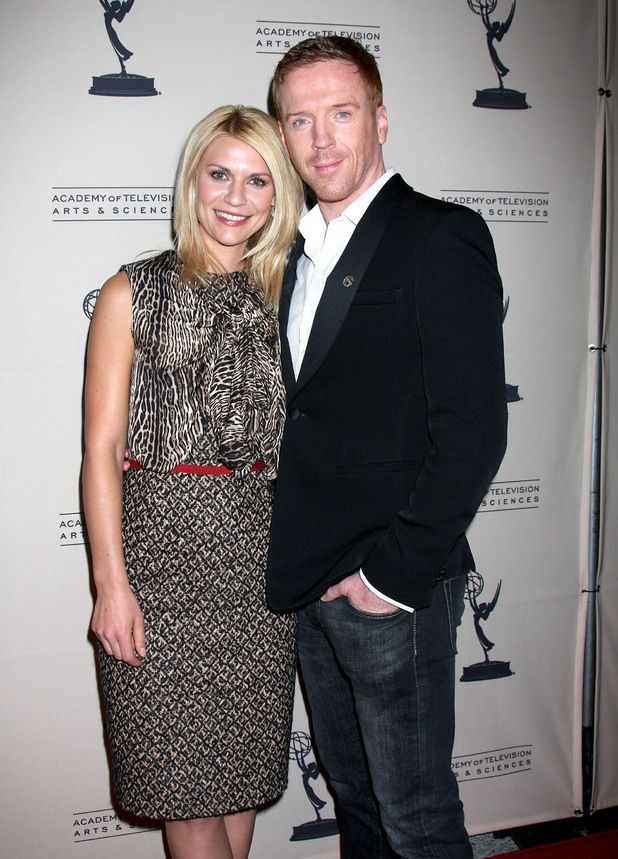 Claire Danes and Damien Lewis