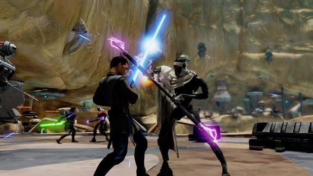 'Kinect Star Wars' screenshot