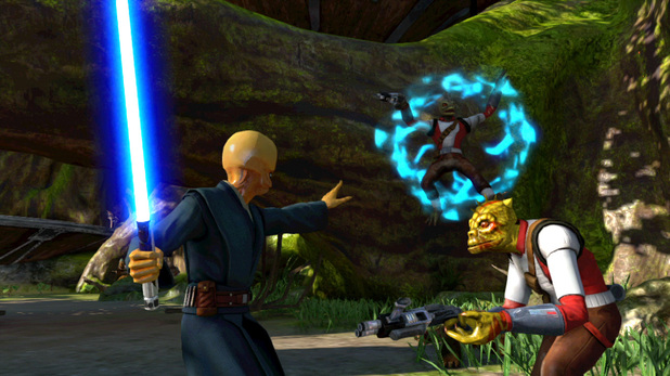 'Kinect Star Wars' screenshot
