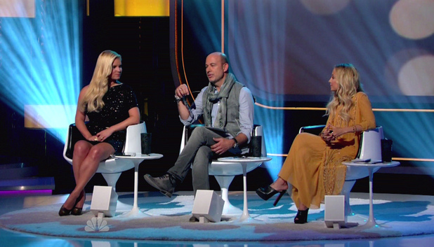 Jessica Simpson, John Varvatos and Nicole Richie
NBC's 'Fashion Star' Season 1, Episode 3
Here Comes Summer: The designers meet with trend reporters to help them create summer trends for their brands