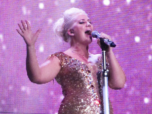Claire Richards of Steps - The Ultimate Tour performing the opening night of their reunion tour at the Odyssey Arena
Belfast, Northern Ireland