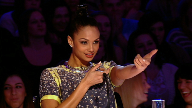 Alesha Dixon takes aim in Britain's Got Talent