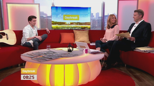 Ryan OShaughnessy appears on 'Daybreak'