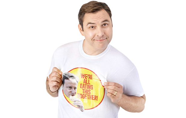 David Walliams
The Observer 'We're Eating This Together 'Aprils Fools gag