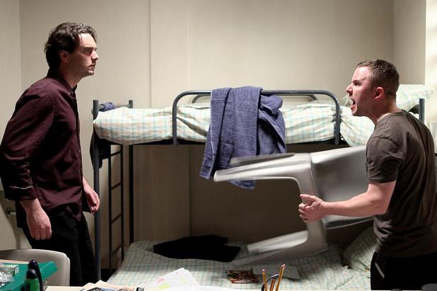 Thinking he's the hit man Decco attacks Eddie.