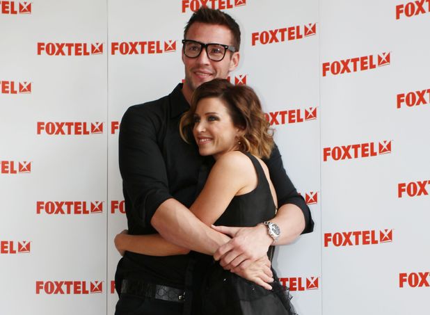 Dannii Minogue and Kris Smith