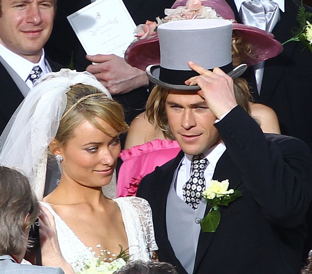 Olivia Wilde and Chris Hemsworth