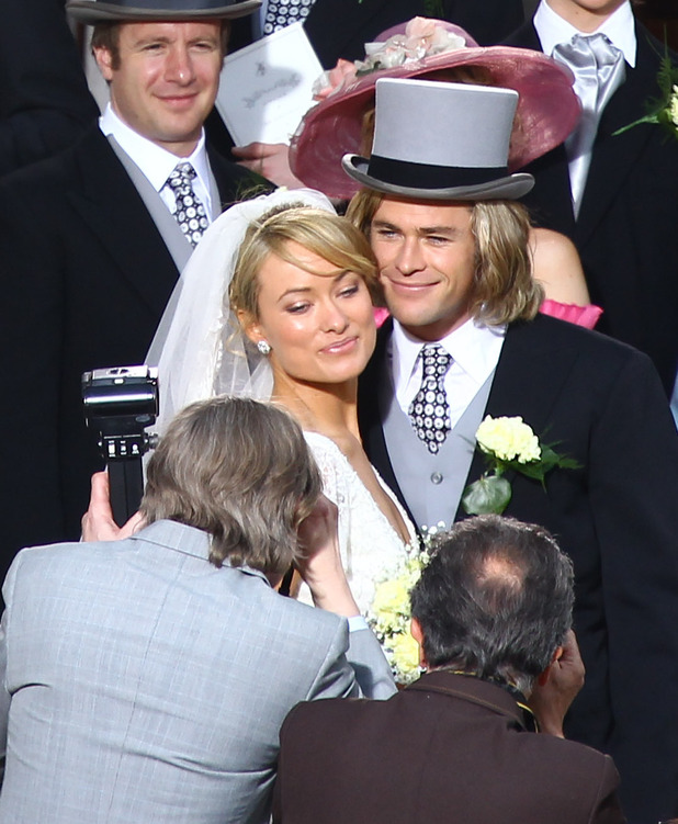 Olivia Wilde and Chris Hemsworth