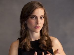 Natalie Portman on the set of Paul McCartney's new video 'My Funny Valentine'
