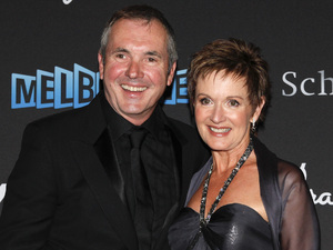 Everybody's favourite Neighbours duo Alan Fletcher and Jackie Woodburne.