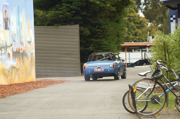 Michael and Emilia leave Erinsborough and Tash behind.