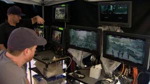'The Avengers' video On-set B roll footage