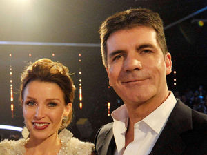 Dannii Minogue and Simon Cowell