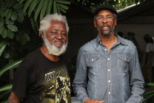 Aston Barret (left) and Neville Garrick (right)