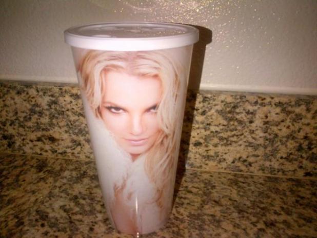 Lady Gaga's Britney thermos