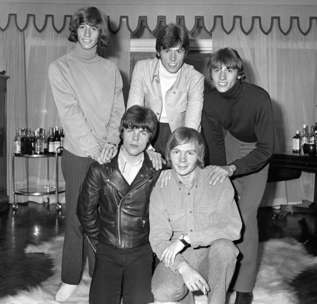 The Bee Gees during the starting days of their career in 1967