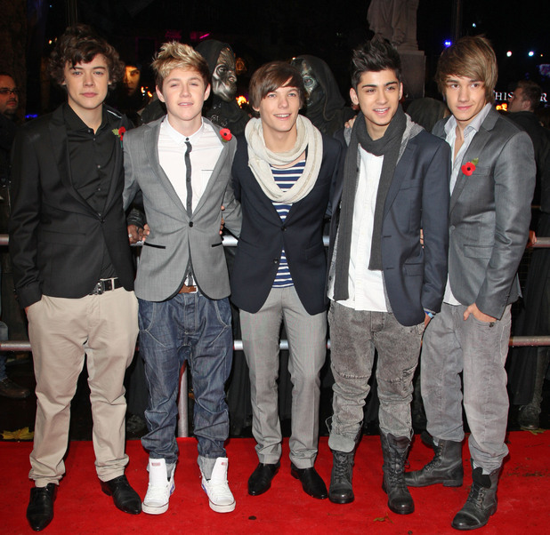 Harry Styles, Niall Horan, Louis Tomlinson, Zain Malik and Liam Payne 