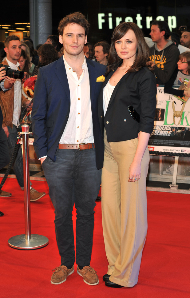 Sam Claflin and Laura Haddock 