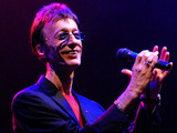 Robin Gibb performs at the Dubai International Jazz Festival in Dubai Media City Amphitheater, Dubai in 2008