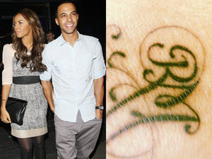 Rochelle Wiseman, Marvin Humes, tattoo