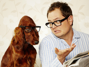 Alan Carr in Heat Magazine