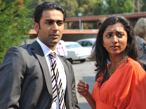 Ajay and Priya watch on as Susan exposes Paul's secret.