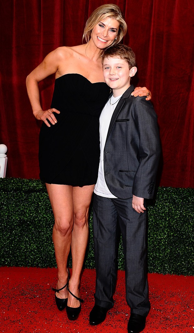 British Soap Awards 2012: Kim Tiddy and Ellis Hollins