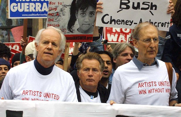 James Cromwell and Martin Sheen