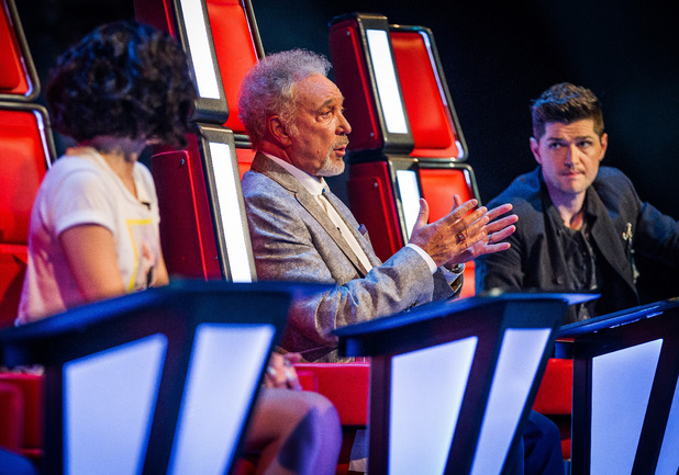 The Voice UK Results Show 1: The judges react to the results.