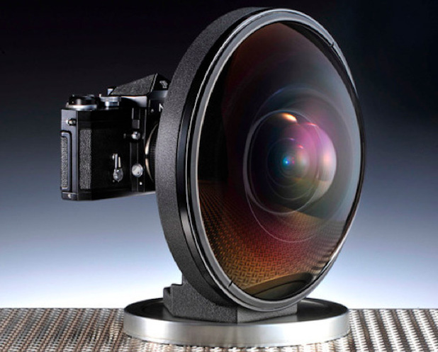Nikon's Nikkor 6mm f/2.8 fisheye lens