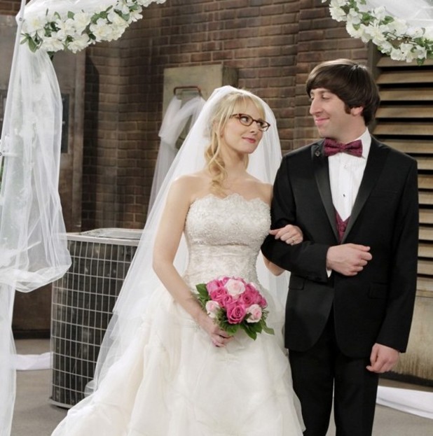 Big Bang Theory First Wedding Picture Revealed The Big Bang Theory News Tv Digital Spy 