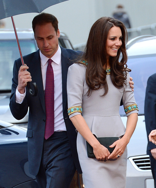 Prince William and the Duchess of Cambridge