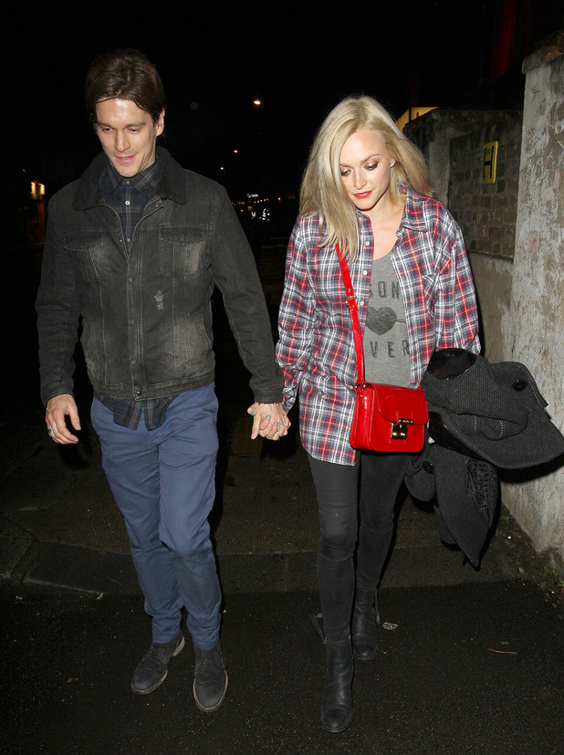 Jesse Wood and Fearne Cotton