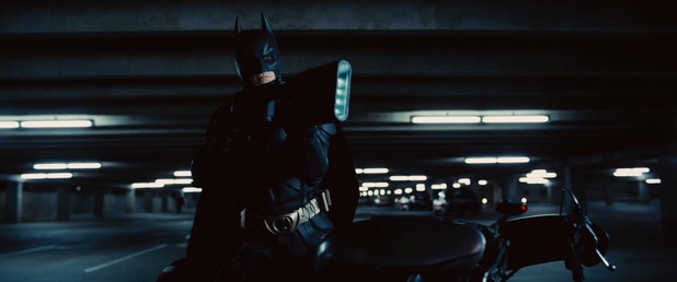Batman opens fire