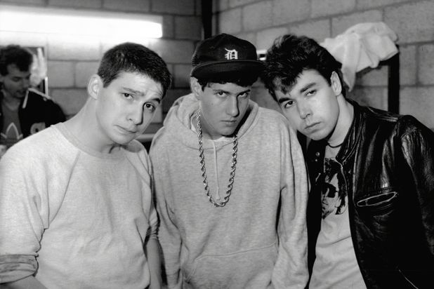 The Beastie Boys. (l-r) Adam Horowitz Mike Diamond & Adam Yauch in 1987