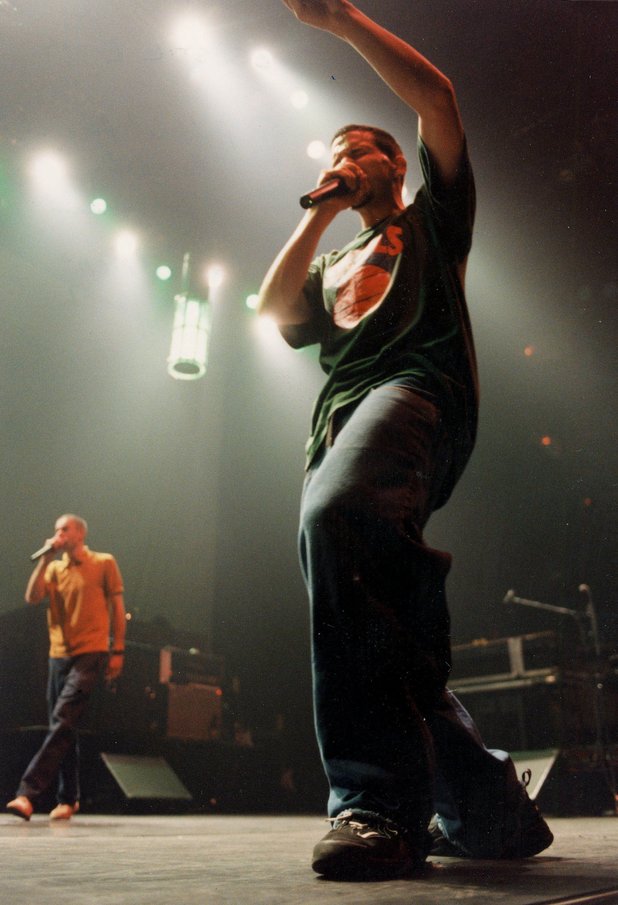 Adam Horowitz (foreground) and Adam Yauch