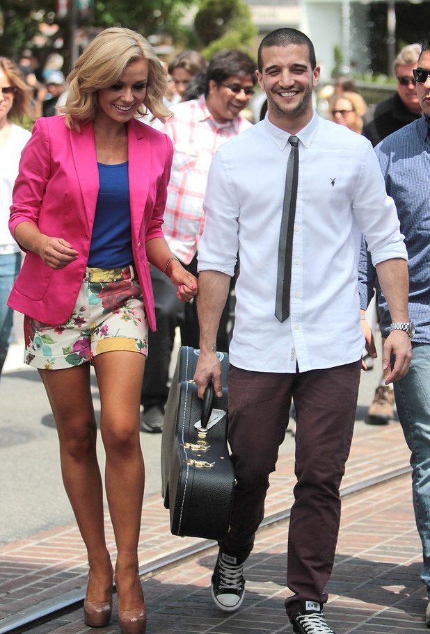 Katherine Jenkins and Mark Ballas