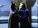 Michael Keaton as Batman, with Jack Nicholson as the Joker, in Batman (1989)