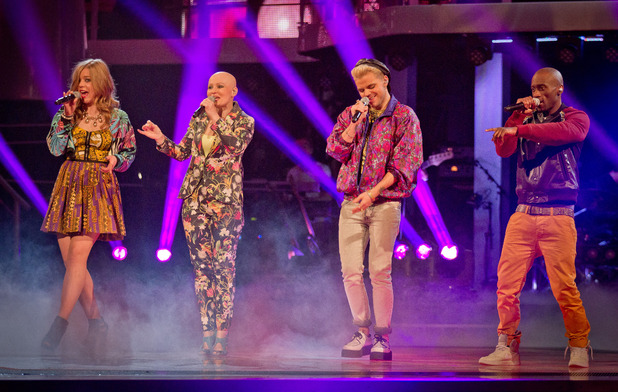 The Voice UK: Team Jessie perform